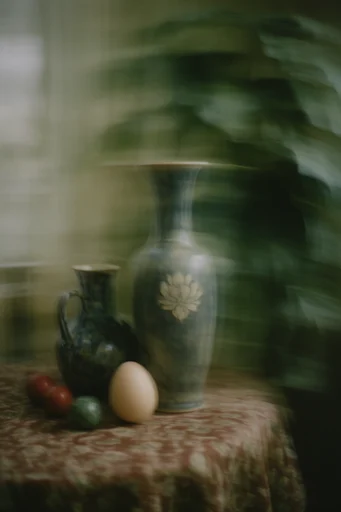 Ethereal Kinetic Impressionism style reference image — painterly motion blur