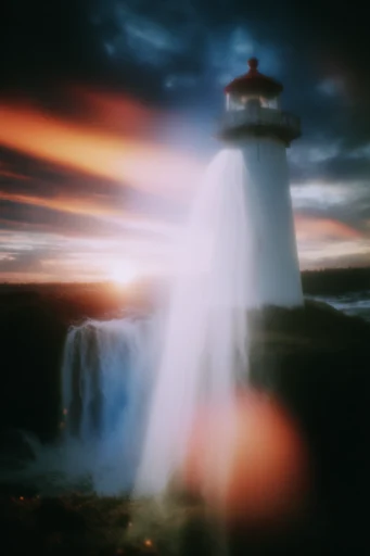 Ethereal Spectral Wilderness style reference image — glowing halo effect