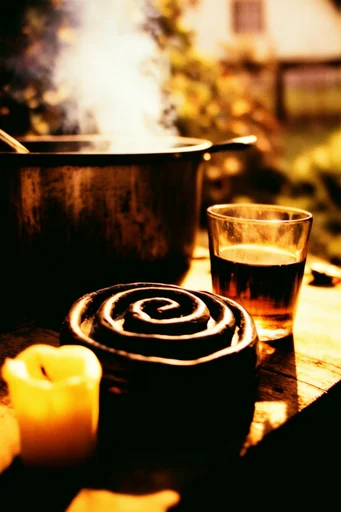 Cinematic Amber Noir style reference image — cinematic lighting