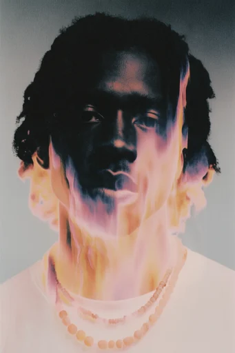 Ethereal Thermal Dreamscape style reference image — analog double exposure