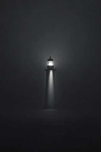 Monolithic Existential Minimalism style reference image — cinematic symmetry