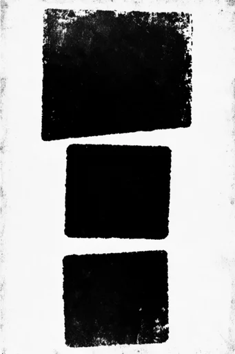 Stark Photocopy Brutalism style reference image — halftone texture