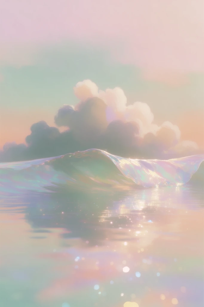 Luminous Ethereal Pastel style AI image example 2