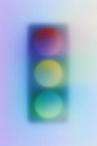 Ethereal Luminescent Gradient style reference image — translucent glassmorphism