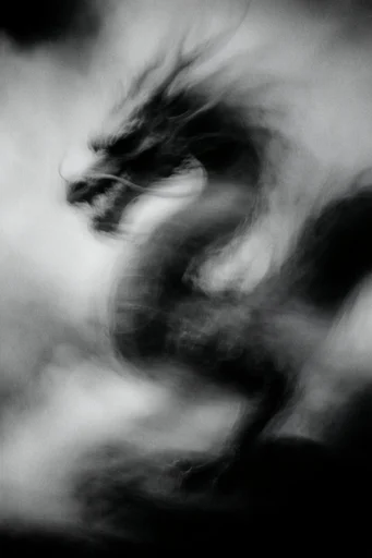 Ethereal Motion Noir style reference image — spectral noir