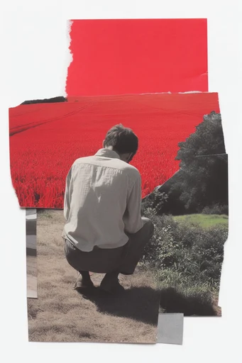 Constructivist Surrealist Collage moodboard — generate AI images in this style