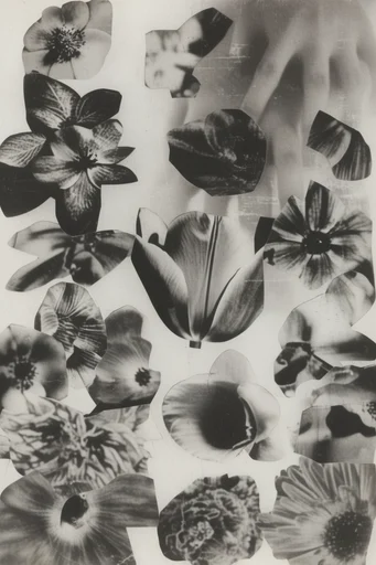 Gritty Monochromatic Noir style reference image — gritty screenprint