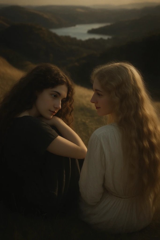 Cinematic Gothic Chiaroscuro style AI image example 2
