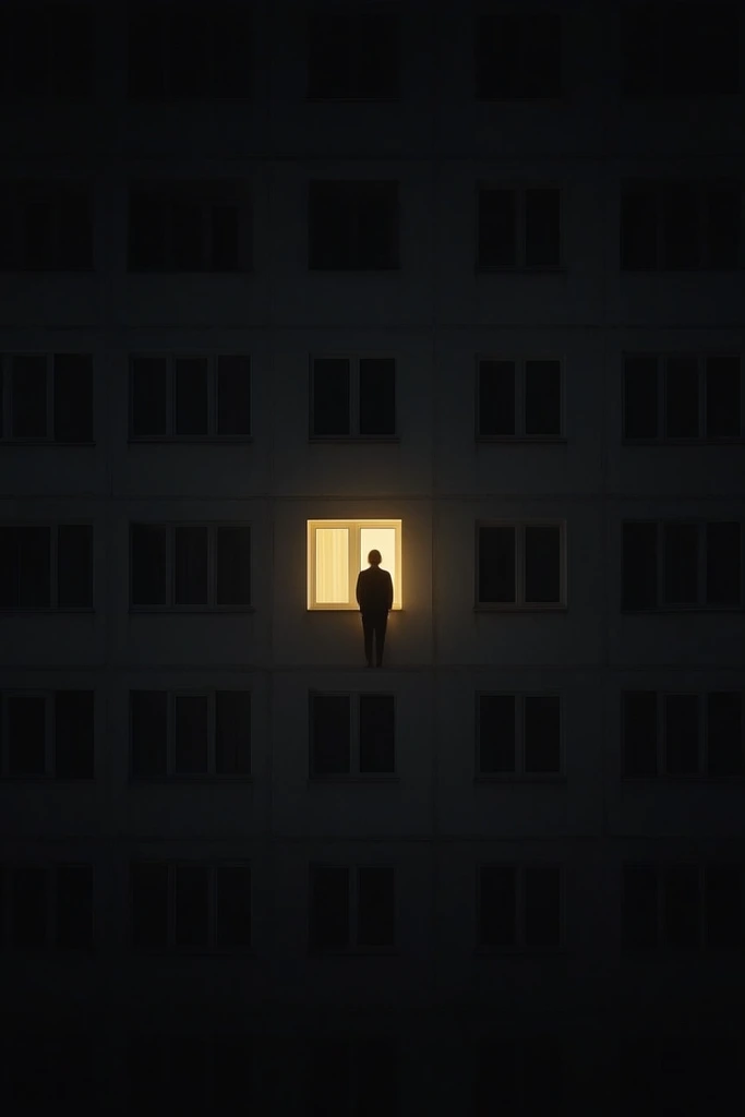 Monolithic Nocturnal Brutalism style AI image example 1