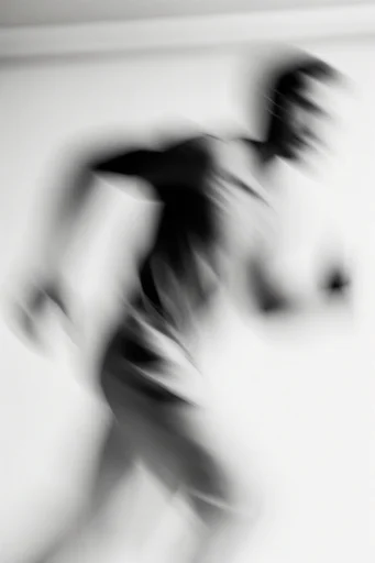 Ethereal Motion Minimalism style reference image — ethereal high-key portrait