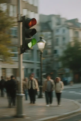 Cinematic Urban Motion style reference image — cinematic shutter drag