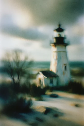 Ethereal Blurred Impressionism style reference image — muted nostalgic color palette