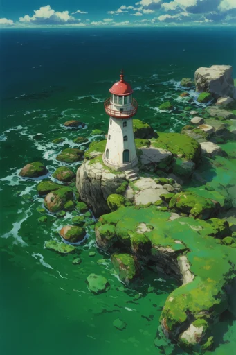 Luminous Aquatic Impressionism style reference image — fluid liquid distortion