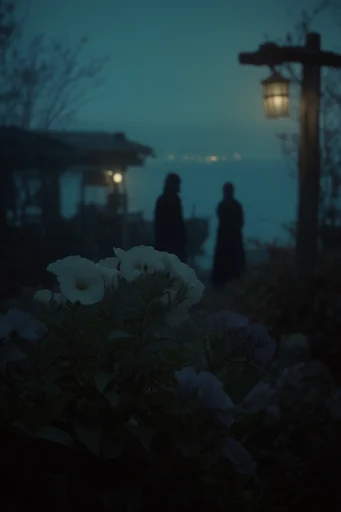 Cinematic Gothic Nocturne style reference image — shallow depth of field