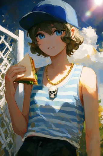 Luminous Painterly Anime moodboard — generate AI images in this style