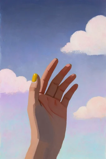 Nostalgic Painterly Minimalism style reference image — impasto texture