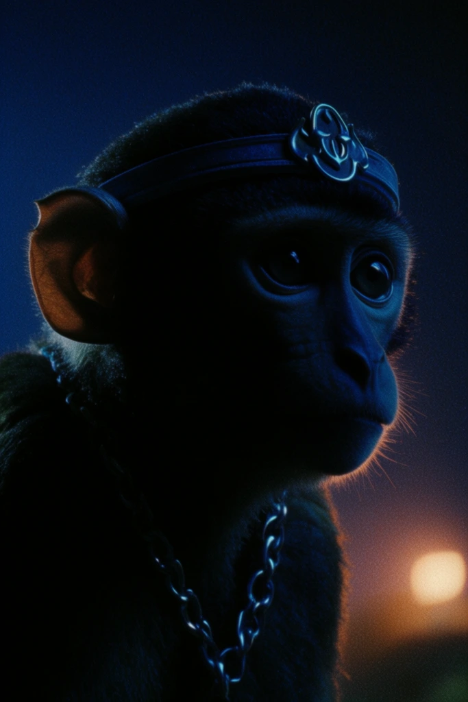 Cinematic Neon Noir style AI image example 3