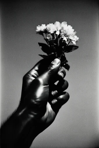 Cinematic Existential Noir style reference image — existentialist mood