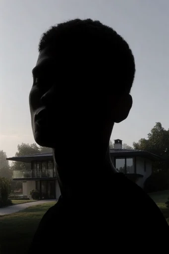 Sculptural Chiaroscuro Minimalism style AI image example 4
