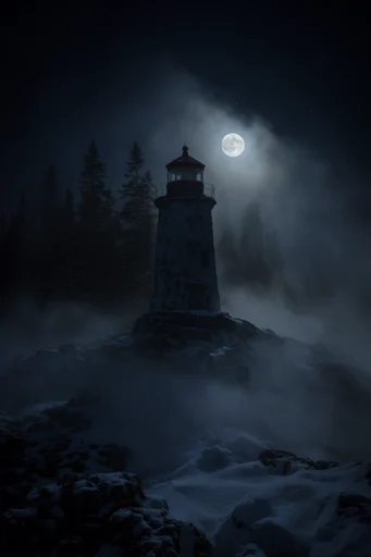 Ethereal Nocturnal Solitude style reference image — starry night sky