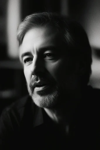 Ghostly Chiaroscuro Noir style reference image — ghostly motion blur