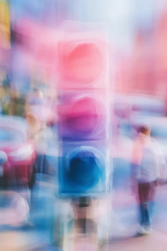 Kinetic Impressionist Motion style reference image — long exposure motion blur