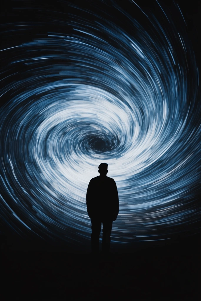 Luminous Void Minimalism style AI image example 1