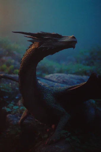 Cinematic Nocturnal Realism style reference image — shallow depth of field