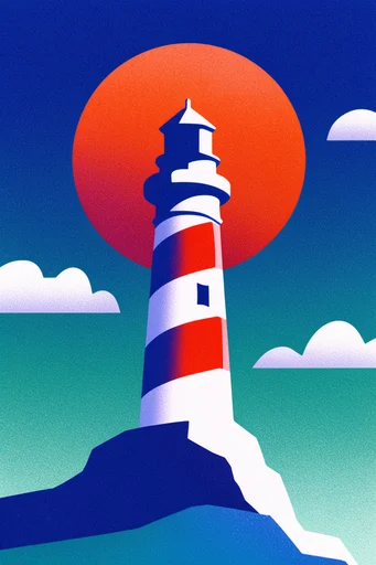 Textured Minimalist Pop style reference image — bold color blocking