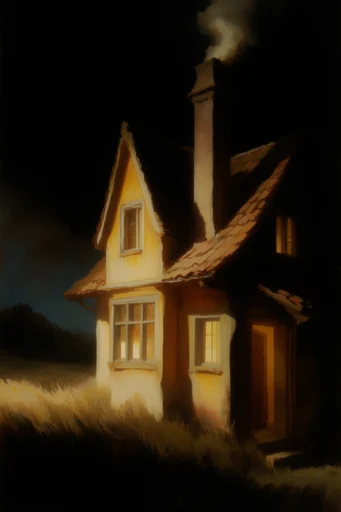Tenebrous Ethereal Classicism style AI image example 4