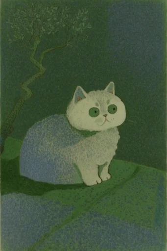 Melancholic Pastoral Surrealism style reference image — melancholic liminal space