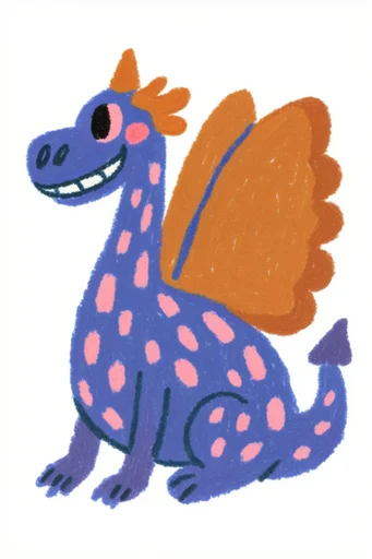 Tactile Storybook Folk style reference image — mid-century storybook aesthetic