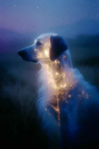 Luminous Twilight Etherealism style reference image — silhouette photography