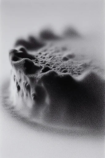 Ethereal Particulate Minimalism style reference image — ethereal noise texture