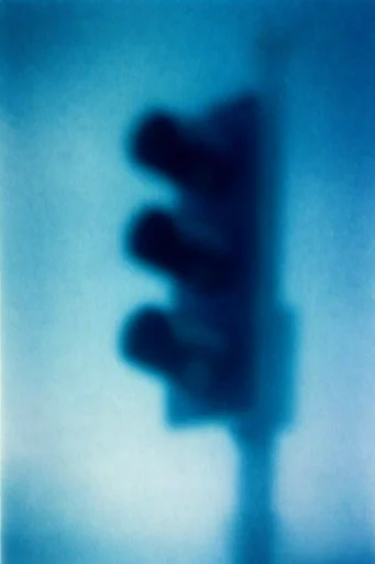 Ethereal Nocturnal Blur style reference image — heavy film grain
