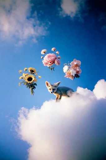 Minimalist Surrealist Dreamscapes style reference image — clean composition
