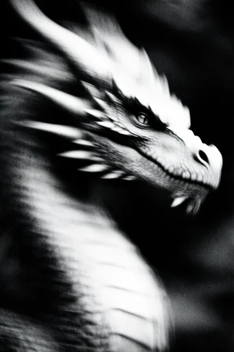 Kinetic Spectral Noir style reference image — long exposure