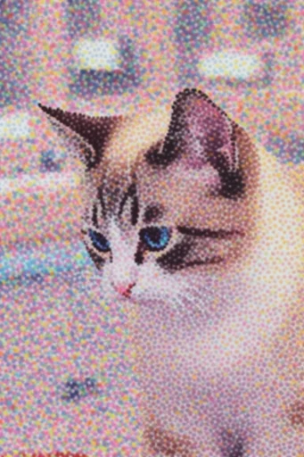 Tactile Ethereal Noise style reference image — analog film grain
