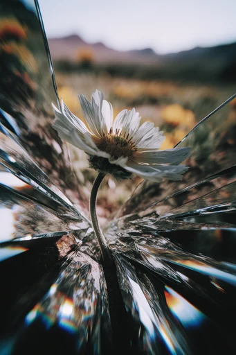 Kinetic Digital Rupture style reference image — chromatic aberration