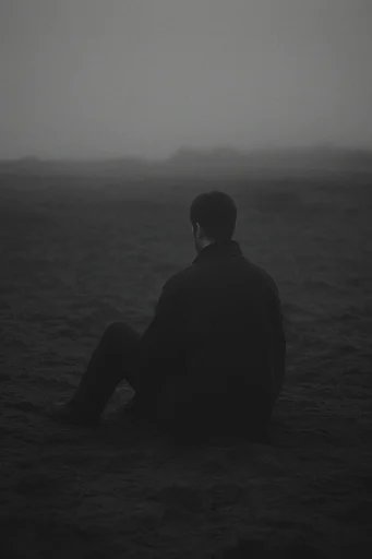Monochrome Liminal Noir moodboard — generate AI images in this style