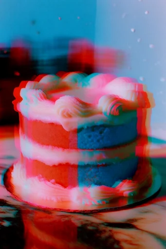 Surreal Chromatic Glitch style reference image — psychedelic dreamcore
