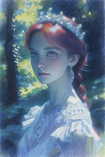 Luminous Nocturnal Hatchwork style reference image — dreamlike impressionism