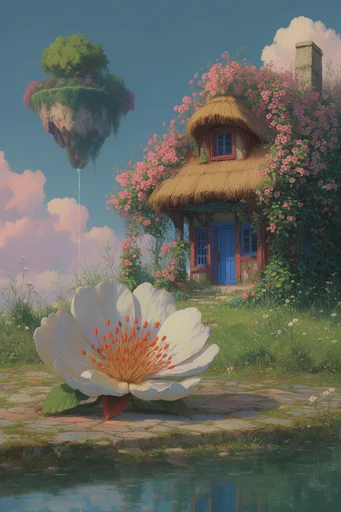 Ethereal Pastel Surrealism style reference image — painterly texture