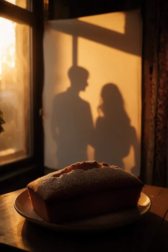 Amber Cinematic Shadowplay style reference image — dramatic silhouette