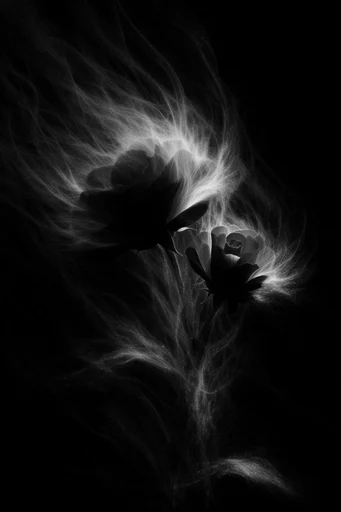 High-Contrast Noir Chiaroscuro style reference image — ink illustration