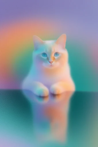 Ethereal Minimalist Gradient style reference image — clean composition
