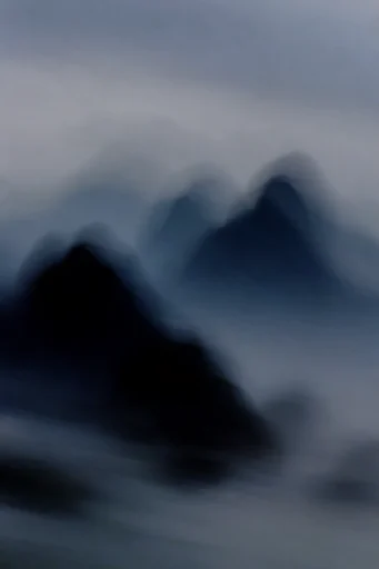 Spectral Motion Ethereality style reference image — somber atmospheric mood