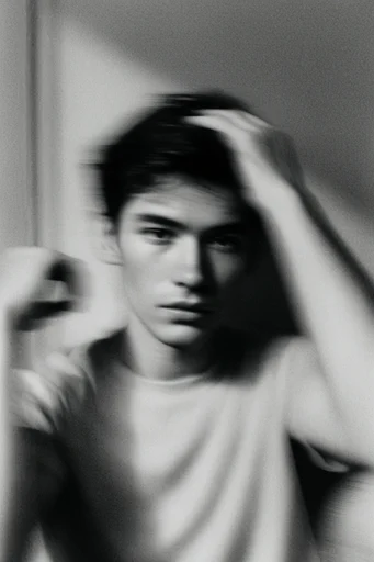 Haunting Pictorialist Noir style reference image — chiaroscuro