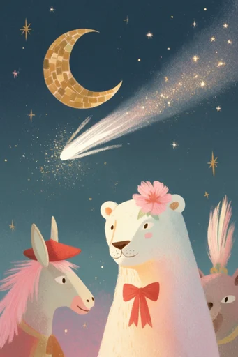Nocturnal Mystical Whimsy style AI image example 3
