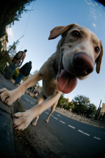 Dynamic Wide-Angle Realism style reference image — wide-angle perspective